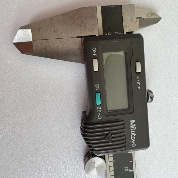 Mitutoyo CD-6"BS Digital Caliper 6" w/ Case & Certificate – For Parts Japan - Picture 5 of 12